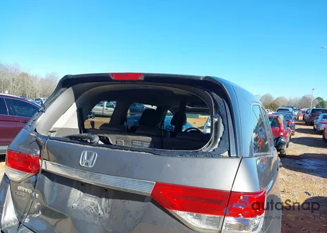 2015 Honda Odyssey Ex-L z USA, uszkodzony, nr VIN 5FNRL5H67FB051591